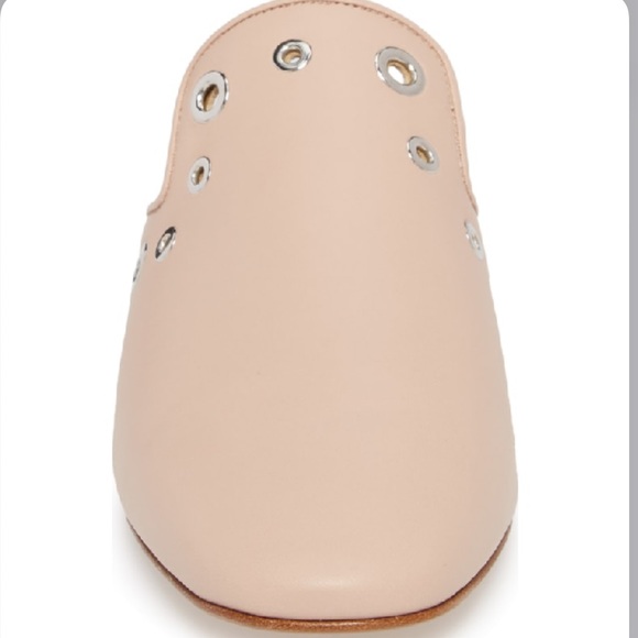 Rag & Bone Luis Mules in Nude Grommet - Picture 9 of 10